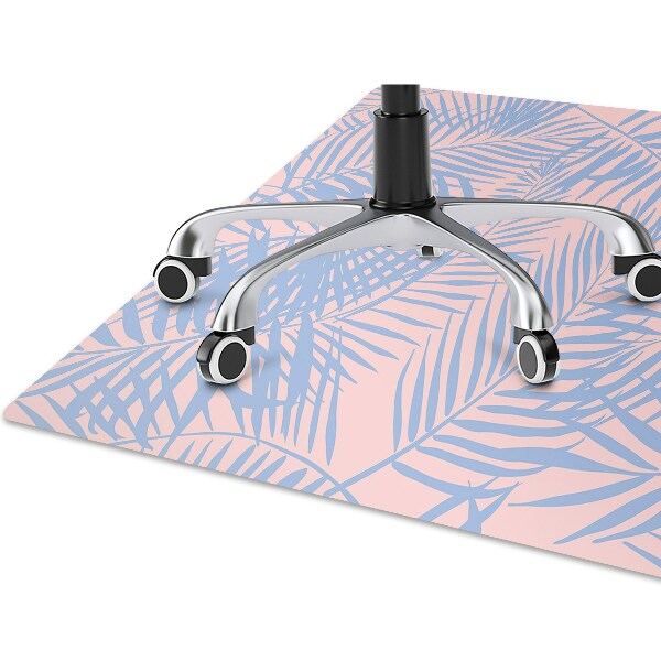 Tapis pour chaise de bureau Feuilles de palmier