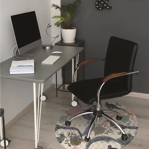Tapis protection sol Quail peint