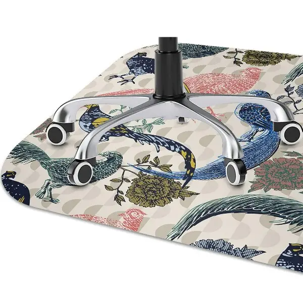 Tapis protection sol Quail peint
