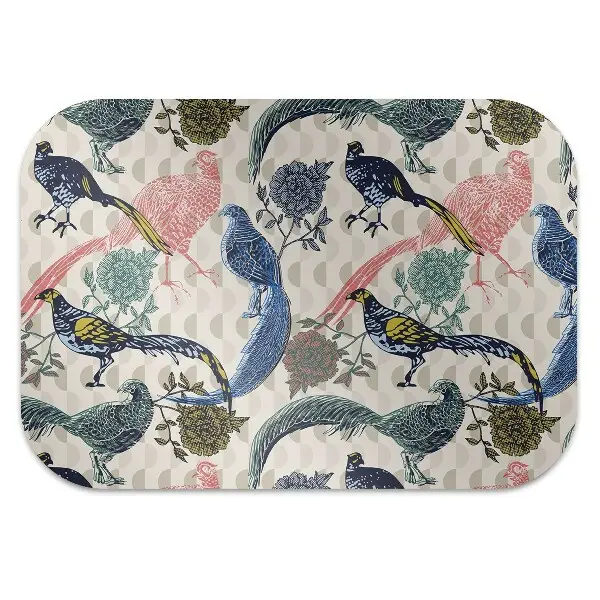 Tapis protection sol Quail peint