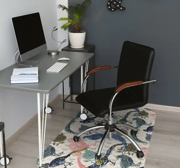 Tapis protection sol Quail peint