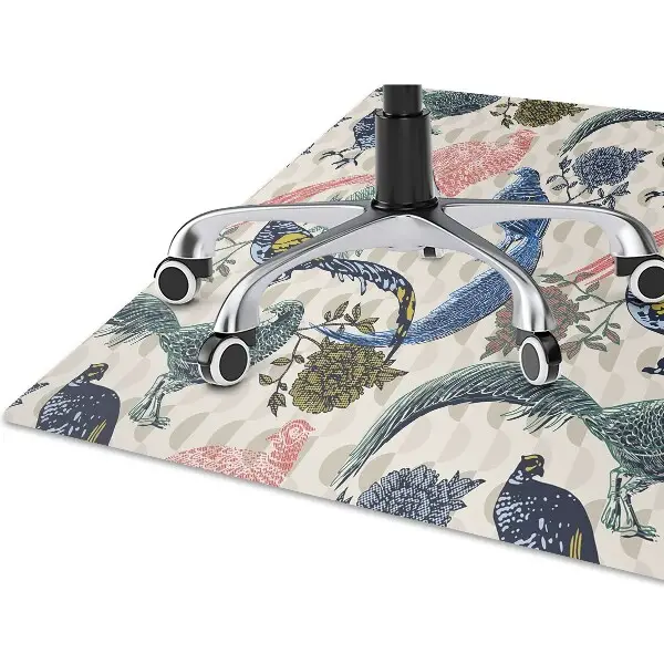 Tapis protection sol Quail peint