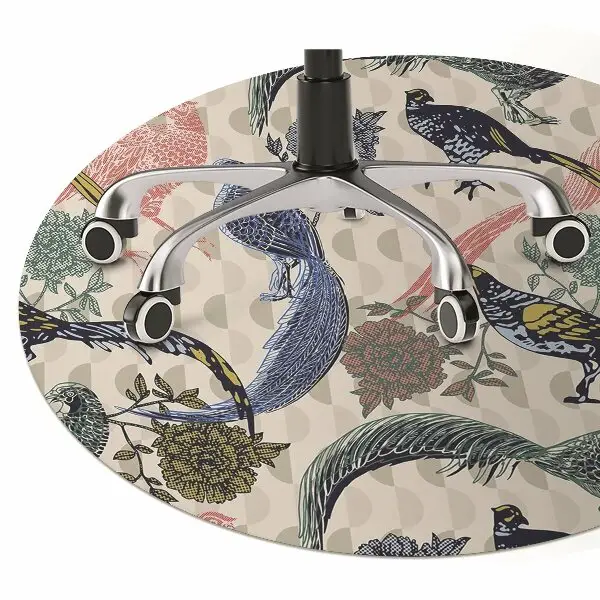Tapis protection sol Quail peint