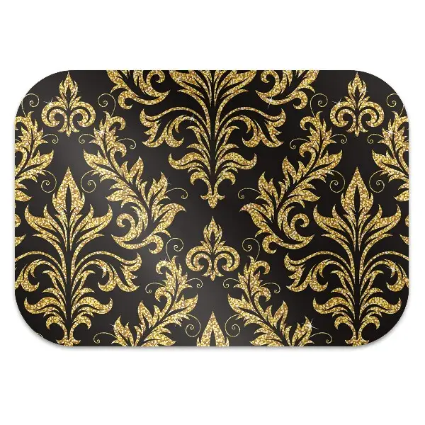 Tapis pour chaise de bureau Ornement doré