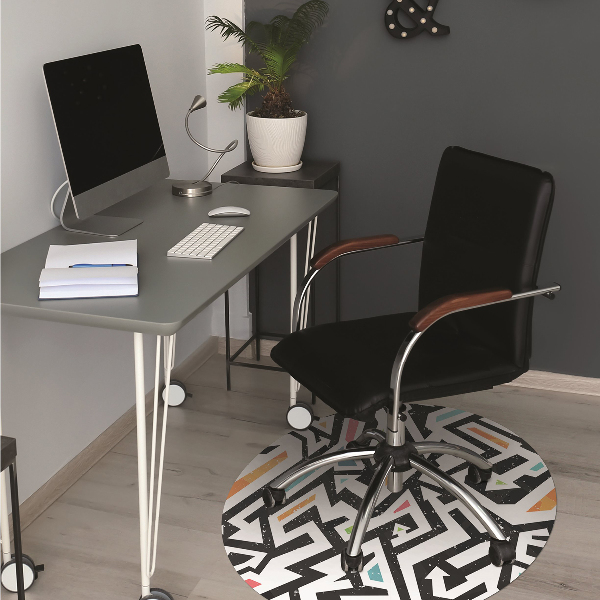 Tapis de chaise de bureau Graffiti