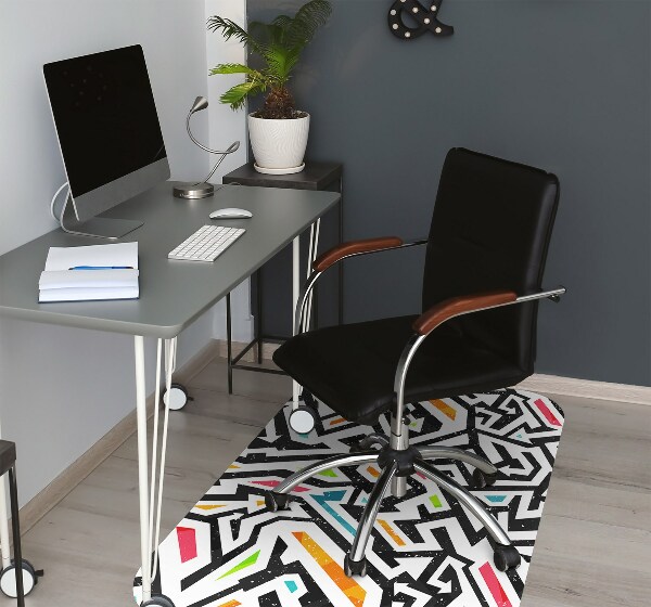 Tapis de chaise de bureau Graffiti