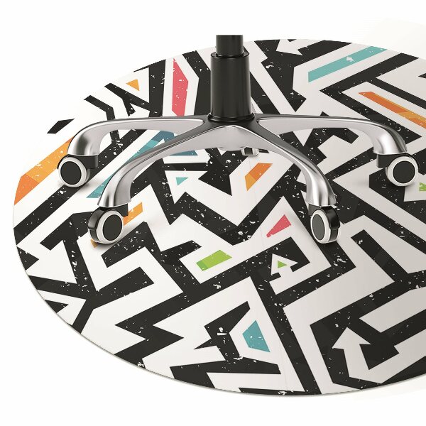 Tapis de chaise de bureau Graffiti