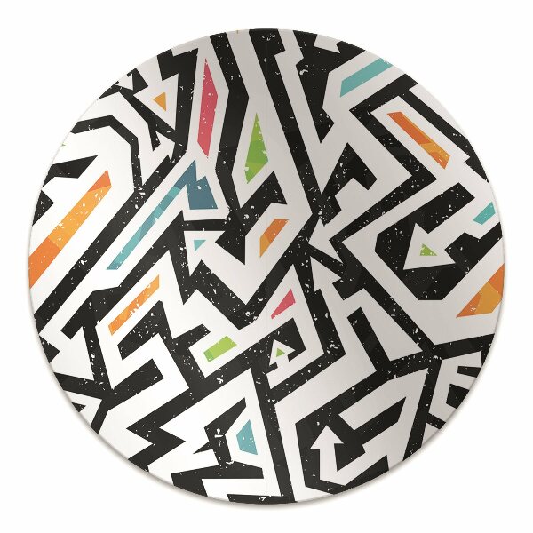 Tapis de chaise de bureau Graffiti