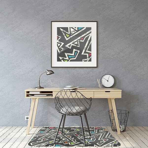 Tapis de chaise de bureau Graffiti