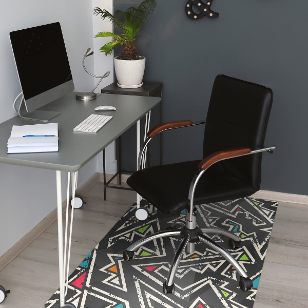 Tapis de chaise de bureau Graffiti