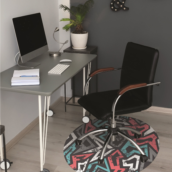 Tapis de chaise de bureau Graffiti