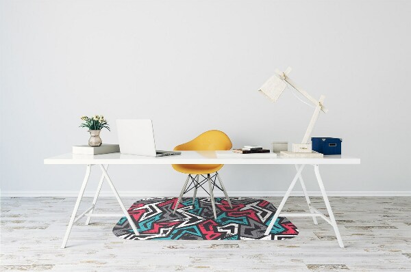 Tapis de chaise de bureau Graffiti