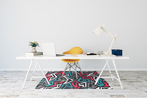Tapis de chaise de bureau Graffiti