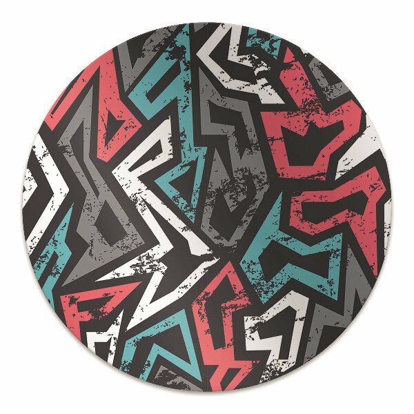 Tapis de chaise de bureau Graffiti