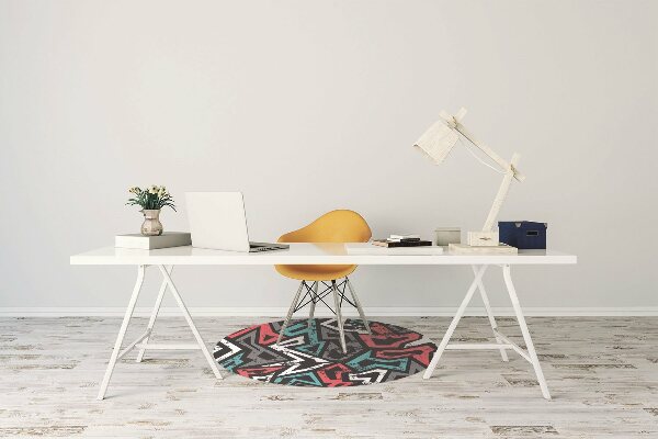 Tapis de chaise de bureau Graffiti