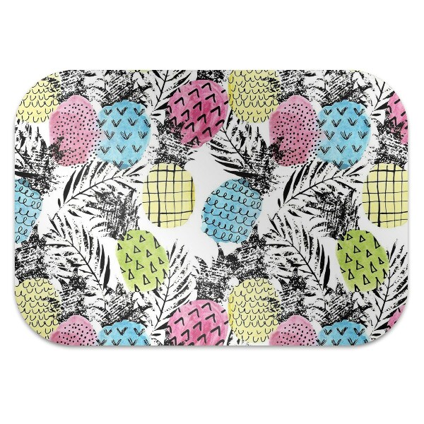 Tapis protège sol Ananas colorés