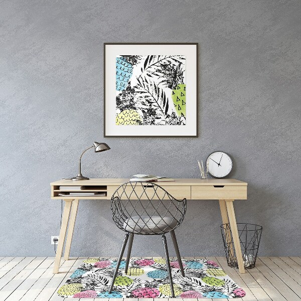 Tapis protège sol Ananas colorés