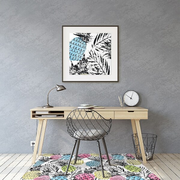 Tapis protège sol Ananas colorés