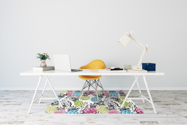 Tapis protège sol Ananas colorés