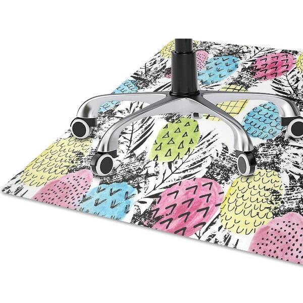 Tapis protège sol Ananas colorés
