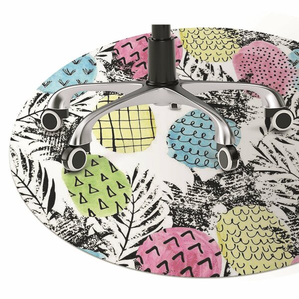 Tapis protège sol Ananas colorés