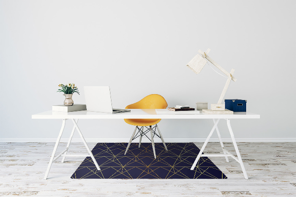 Tapis bureau Modèle triangle