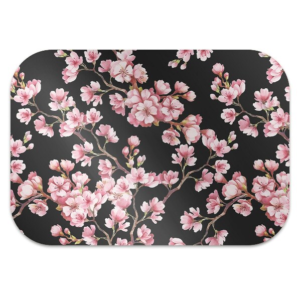 Tapis de chaise fleurs de cerisier