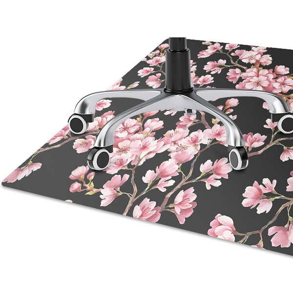 Tapis de chaise fleurs de cerisier