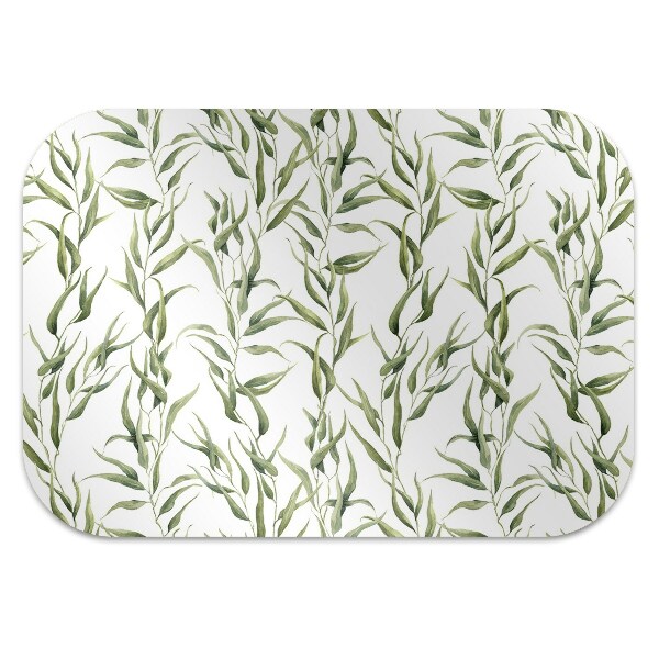 Tapis pour chaise de bureau Feuilles d'eucalyptus
