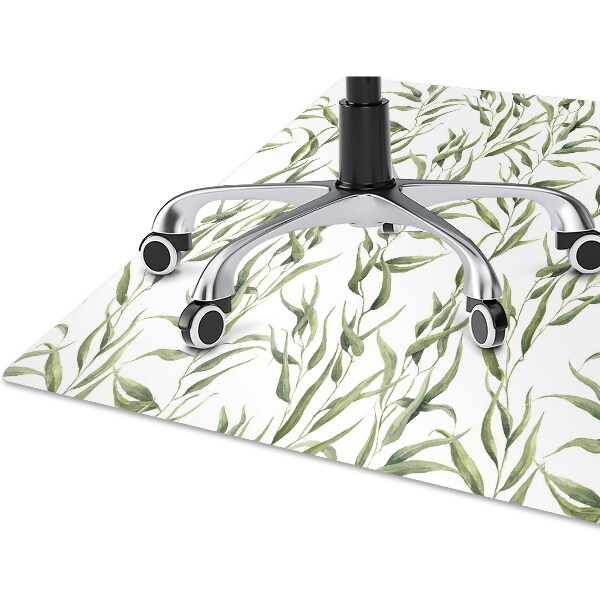 Tapis pour chaise de bureau Feuilles d'eucalyptus