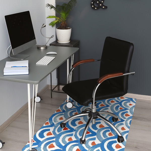 Tapis bureau Des écailles de poisson