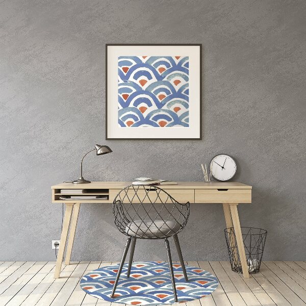 Tapis bureau Des écailles de poisson