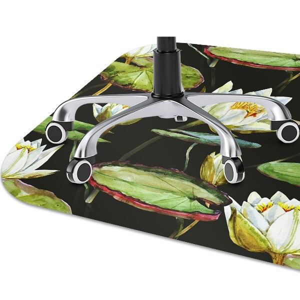Tapis bureau Fleurs de lotus