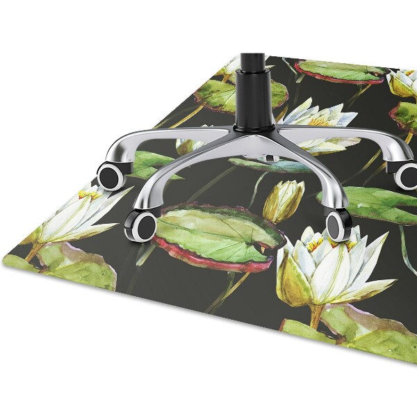 Tapis bureau Fleurs de lotus