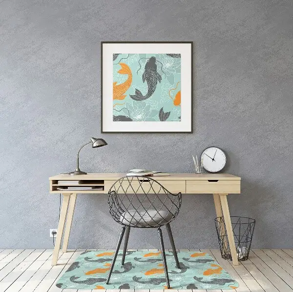 Tapis de chaise Carpe chinoise