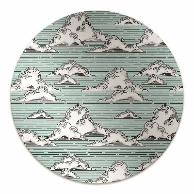 Tapis pour chaise de bureau Dessin des nuages