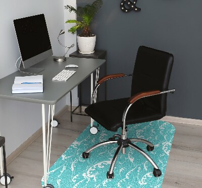 Tapis de chaise de bureau Vagues