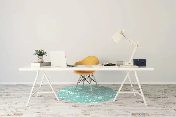 Tapis de chaise de bureau Vagues