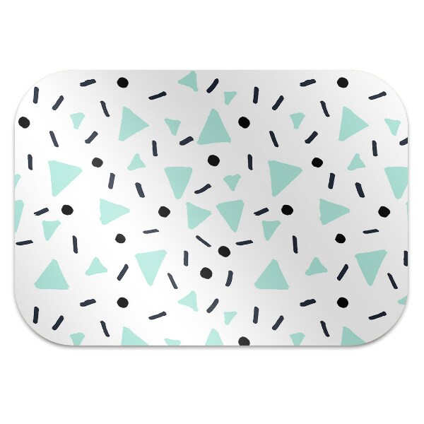 Tapis pour chaise de bureau Modèle rétro