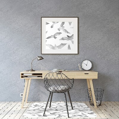 Tapis bureau Oiseau