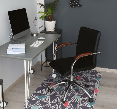 Tapis bureau Modèle de doodle