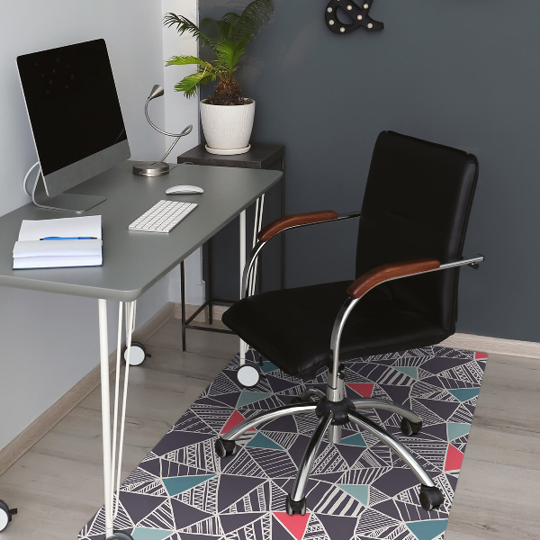 Tapis bureau Modèle de doodle