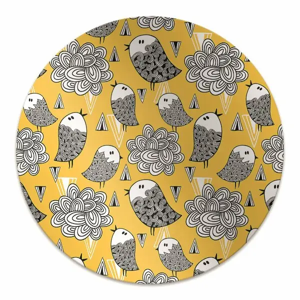 Tapis de chaise Doodle Birds
