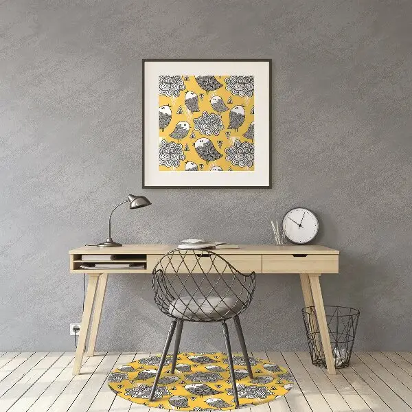 Tapis de chaise Doodle Birds