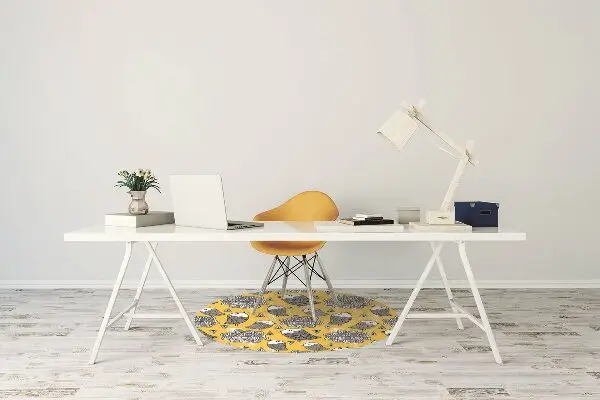 Tapis de chaise Doodle Birds