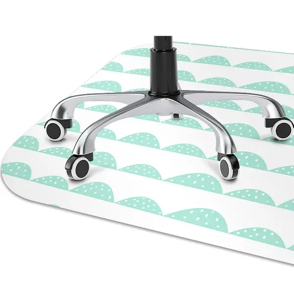 Tapis de chaise Rangées de menthe