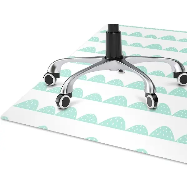 Tapis de chaise Rangées de menthe