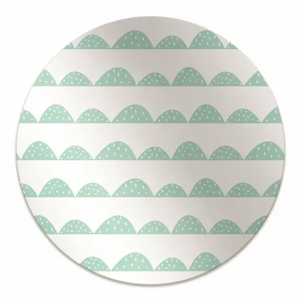 Tapis de chaise Rangées de menthe