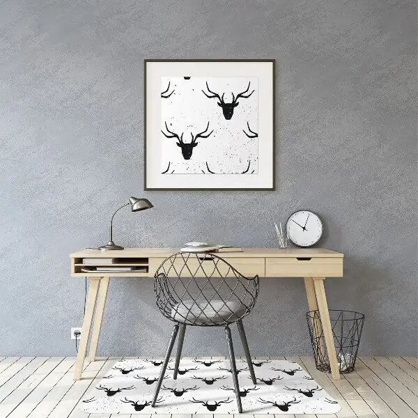 Tapis bureau Tête de cerf