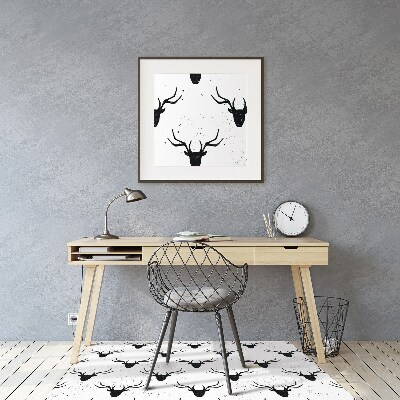 Tapis bureau Tête de cerf